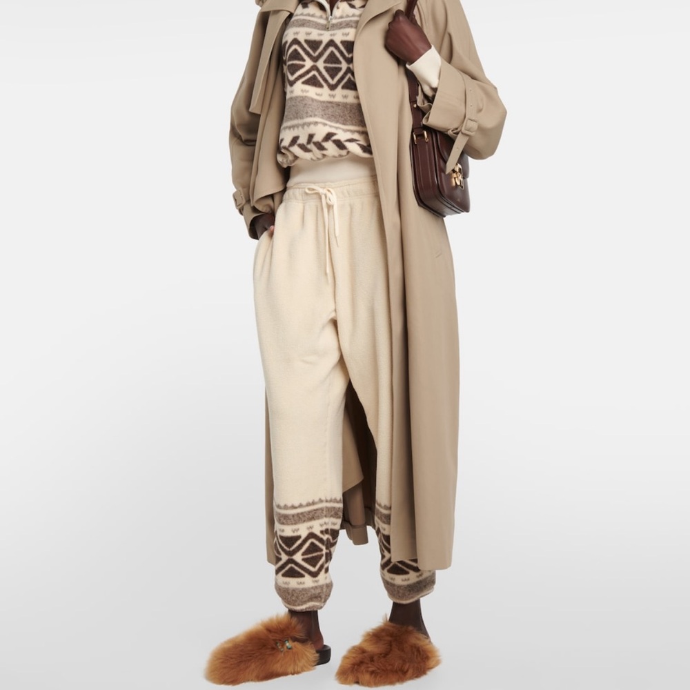 Polo Ralph Lauren Fair Isle Print Fleece Sweatpants